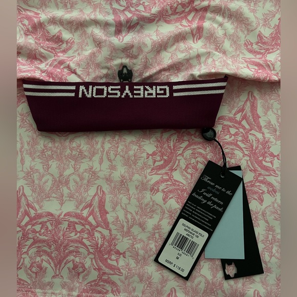 GREYSON ⛳️ DOLPHIN ISLAND POLO in Arctic - Picture 11 of 12